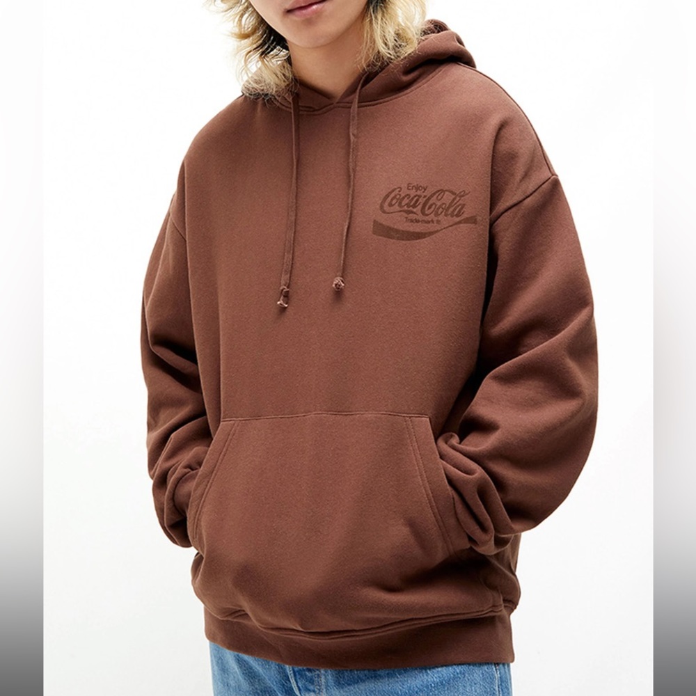Pacsun Brown Coca Cola Hoodie